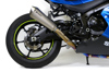 Brock's Predator Titanium Full Exhaust Silver Fits Suzuki GSXR1000 Brock's Predator Titanium Full Exhaust Silver Fits Suzuki GSXR1000