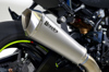 Brock's Predator Titanium Full Exhaust Silver Fits Suzuki GSXR1000