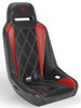 Extreme Diamond Solo Seat Black/Red - For Maverick X3 Turbo R YXZ1000R