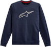 Alpinestars Ageless Crew Fleece Navy/Grey X-Large - Crew fleece sweatshirt, Navy/Grey, Size XL