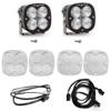 Baja Designs A-Pillar Light Kit XL Pro Spot w/Upfitter Fits 2021+ Ford Bronco