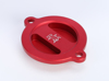 Oil Filter Cover Red - For 14-15 KTM Husqvarna 450-501 Oil Filter Cover Red - For 14-15 KTM Husqvarna 450-501