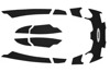 WSM Traction Mat Set Black For Sea-Doo RXT X 260 RXT iS 260 GTX LTD iS - Black traction mat set for Sea-Doo RXT/GTX models