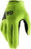 100% Women's Ridecamp Gloves XL - Flo Yellow/Black