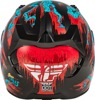FLY RACING Revolt Space Creep Helmet Light Blue MD - ECE/DOT approved helmet in Light Blue MD