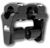 Pivoting Low Pro Handlebar Riser Black 1.75" for 1.125" Pivoting Low Pro Handlebar Riser Black 1.75" for 1.125"