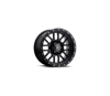 ICON Alpha 17x8.5 Satin Black Wheel 6x5.5 0mm Offset - For Jeep, truck, or SUV