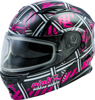 MD-01S MODULAR PINK RIBBON RIDERS SNOW HELMET BLK/PINK - Large MD-01S MODULAR PINK RIBBON RIDERS SNOW HELMET BLK/PINK - Large