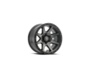 ICON Rebound 17x8.5 Titanium Wheel 6x135 6mm Offset - Titanium alloy wheel, 6x135 bolt pattern, 6mm offset