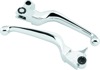 Bikers Choice Chrome Lever Set Cable Clutch For 96-16 Big Twin 96-03 XL - Chrome lever set for 96-16 Big Twin, 96-03 XL