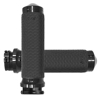 Memory Foam Grips - Black - For Harley w/Cable Throttle Memory Foam Grips - Black - For Harley w/Cable Throttle
