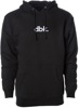 DBK Basics Hoodie Black 2X - Black 2X hoodie, 70% cotton 30% poly blend