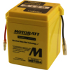 MotoBatt MBT6N4 Quadflex AGM Sealed Battery - Sealed AGM battery, universal fit