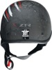 Z1R CC Beanie Justice Helmet - M, Red/Blue/White/Black - Half-face helmet with polycarbonate shell