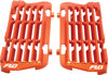 High Flow Radiator Guards Orange - For 16-17 KTM Husqvarna