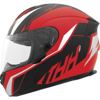 THH T810S Turbo Full Face Helmet Red/Silver Medium THH T810S Turbo Full Face Helmet Red/Silver Medium