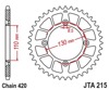 Red Aluminum Rear Sprocket - 48 Teeth 420 Pitch