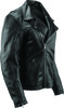 Kuryakyn Ironclad Classic Leather Jacket Black Womens Small - Womens leather jacket, black, size small