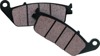 BikeMaster Organic Brake Pads Fits Honda