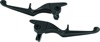 Trigger Lever Set Gloss Black by Kuryakyn Fits 17-Up Touring Models