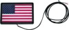 Kuryakyn Freedom Flag LED 4in x 6in Black 2892