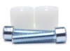Bar End Sliders White - For 14-16 BMW S1000R Bar End Sliders White - For 14-16 BMW S1000R