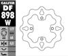 Solid Wave Brake Rotor - Front Disc