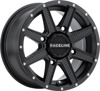 Raceline Hostage Wheel 14x7 4/110 2+5 Offset Black For ATV/UTV - 14x7 4/110 -47mm Satin Black ATV/UTV Wheel