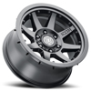 ICON Rebound Pro 17x8.5 Satin Black Wheel 5x5 - For 5x5 bolt pattern, -6mm offset