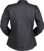 Z1R Matchlock Women's Leather Jacket Black 1W - Premium leather riding jacket for women, size 1W