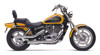 Slash Cut Chrome Slip On Exhaust - For 97-07 Honda VT1100 Spirit Slash Cut Chrome Slip On Exhaust - For 97-07 Honda VT1100 Spirit