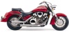 3.5" Slash Cut Chrome Slip On Exhaust - For 04-08 Honda VTX1800F/N/T 3.5" Slash Cut Chrome Slip On Exhaust - For 04-08 Honda VTX1800F/N/T