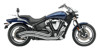 Speedster Swept Full Exhaust - For 02-10 Yamaha Road Star Warrior Speedster Swept Full Exhaust - For 02-10 Yamaha Road Star Warrior