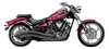Speedster Swept Black Full Exhaust - Yamaha Raider Speedster Swept Black Full Exhaust - Yamaha Raider