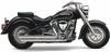 Speedster Slashdown Chrome Full Exhaust - For 99-07 Yamaha Road Star 1600/1700 Speedster Slashdown Chrome Full Exhaust - For 99-07 Yamaha Road Star 1600/1700