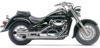 Classic Slash Cut Chrome Full Exhaust - 01-08 C/M50 Blvd & 800 Volusia