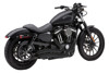 Speedster Black Short Swept Full Exhaust - For 14+ H-D XL Sportsters Speedster Black Short Swept Full Exhaust - For 14+ H-D XL Sportsters