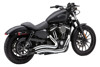 Speedster Chrome Short Swept Full Exhaust - For 14-19 Harley XL Speedster Chrome Short Swept Full Exhaust - For 14-19 Harley XL