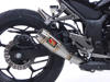 GP Slip On Exhaust - for 13-17 Kawasaki Ninja 300