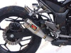 GP Slip On Exhaust - for 13-17 Kawasaki Ninja 300