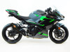 GP Slip On Exhaust Black Velvet - For 18-23 Kawasaki Ninja 400