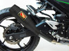 GP Slip On Exhaust Black Velvet - For 18-23 Kawasaki Ninja 400