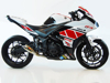 Stainless Steel Race Slip On Exhaust - For 15-24 Yamaha R3 Stainless Steel Race Slip On Exhaust - For 15-24 Yamaha R3
