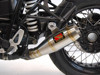 GP 3/4 Slip On Exhaust Silver Stainless Steel Competition Werkes Fits BMW R nine T
