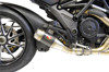 Carbon Fiber GP Slip On Exhaust - for 11-18 Ducati Diavel
