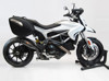Black Velvet GP Slip On Exhaust - for 13-15 Ducati Hyperstrada