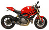 Black Velvet GP Slip On Exhaust - for 11-13 Ducati Monster 1100 EVO