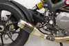 GP Carbon Fiber Slip On Exhaust - for 11-13 Ducati Monster 1100 EVO