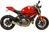 GP Slip On Exhaust - for 11-13 Ducati Monster 1100 EVO