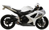 Black Velvet GP Slip On Exhaust - for 07-08 Suzuki GSXR1000